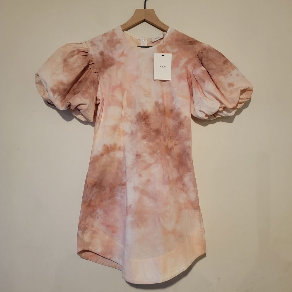 A.L.C. Jess Tie Dye Mini Dress - Picture 3 of 8